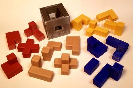 Cover Up 1, 2, 3, and 4 Puzzles