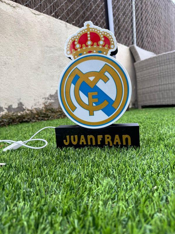 LAMP REAL MADRID PERSINALIZABLE