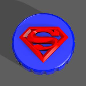 Superman - Stash Jar Lid