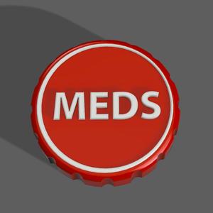 MEDS- Stash Jar Lid