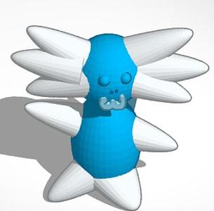 axolotl ring holder