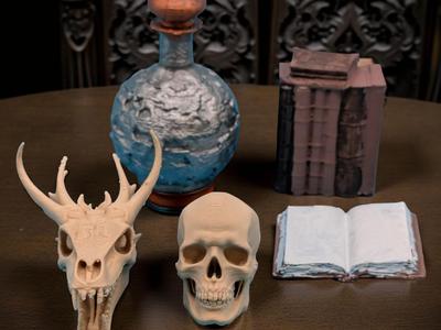 Terrain and diorama decoration set