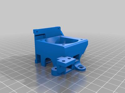 Anet E10 modified Fan Shroud for BL-Touch