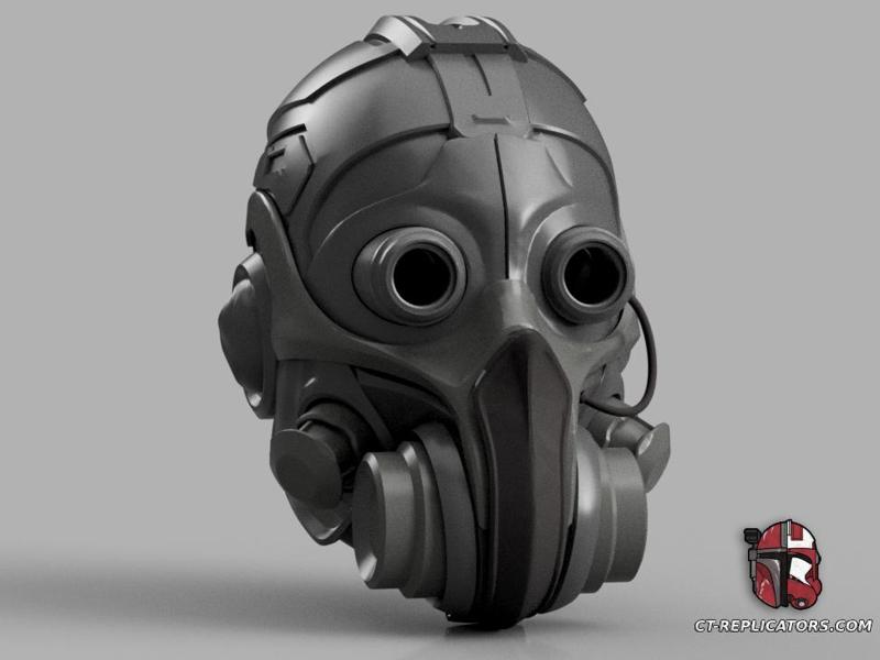 Tech Priest Helmet SpaceMarine 2 Cosplay 1:1 Replica Variant 3