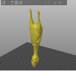 Classic funny rubber chicken