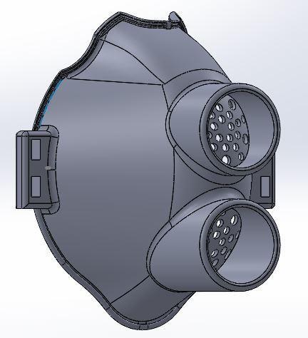  Reusable  facial mask frame filter 