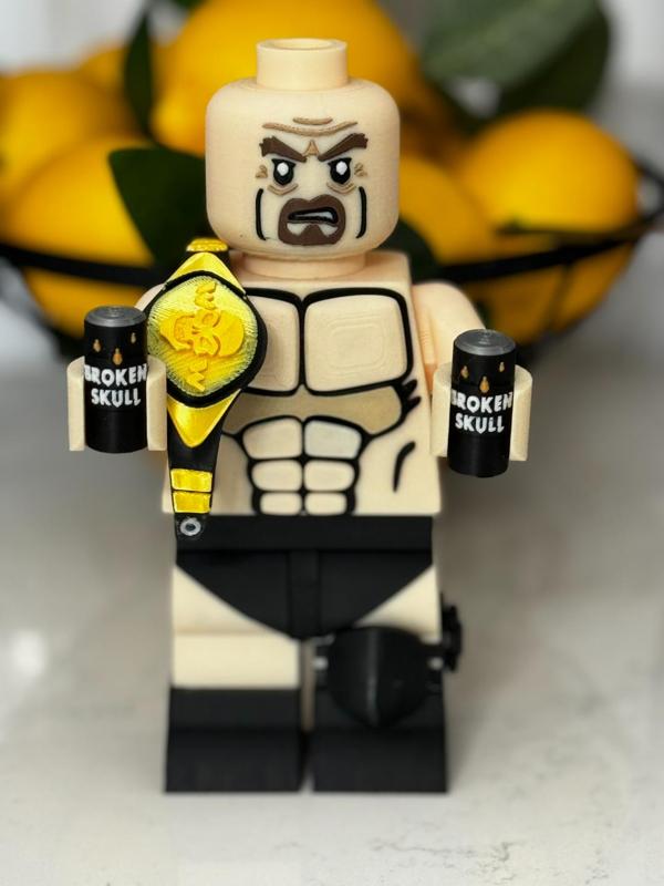 Bricks Stone Cold Steve Austin Ring