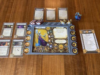 Descent 2ed player board and storage