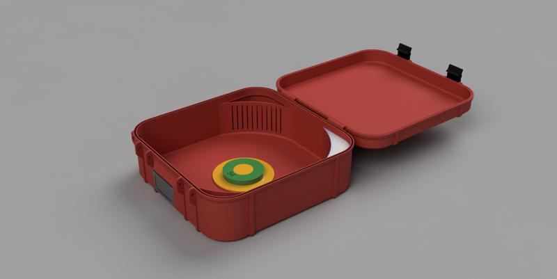 Filament Dry Box with Hygrometer