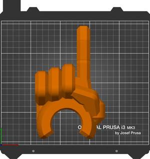DUMMY 13 - Pointing finger 