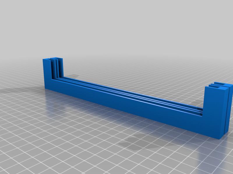 Heatbed Glassplate Holder 5.5mm 220x220mm
