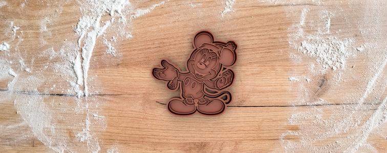 Mickey Mouse cookie  cutter from Disney Christmas