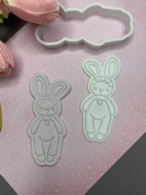 Easter Bunny Cookie Cutter And Stamp