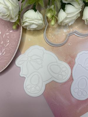 Bunny Butt Cookie Cutter and Stamp