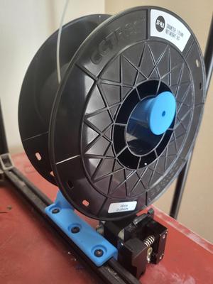 2020 Aluminum Extrusion Perpendicular Angled Spool Holder