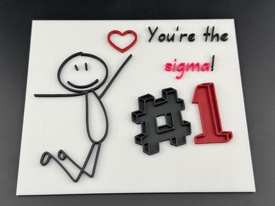 Sigma #1 Valentine—Puny Gen Z Series 7 of 7
