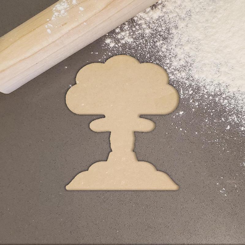 Oppenheimer Nuclear Blast Silhouette Cookie Cutters Multiple Sizes