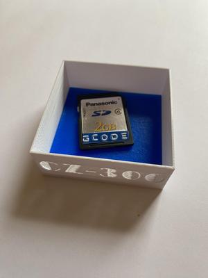 SD Card with filament eject/load and printer preheat gcode for Crazy3Dprint CZ-300 and others