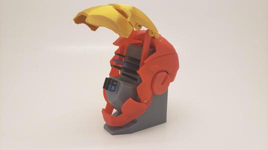 (Updated) Mechanical Iron man SD Card Holder 