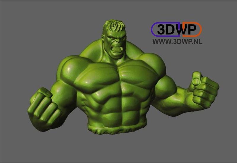 Hulk Sculpture (Statue 3D Scan)