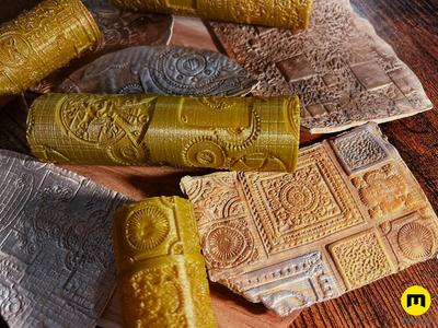 DnD Terrain Rollers – Steampunk textures