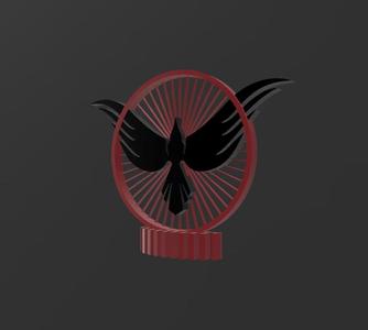 Eagle Pattern - Q68 - Quick Print Gift - 2D - NO SUPPORT