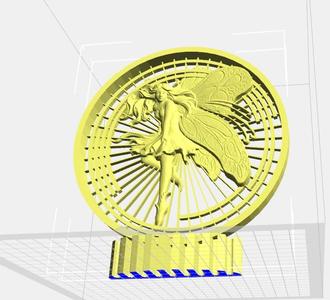 Beautiful Fairy - P31 - Decor - Trinket - Quick Print Gift - 3D - NO SUPPORT
