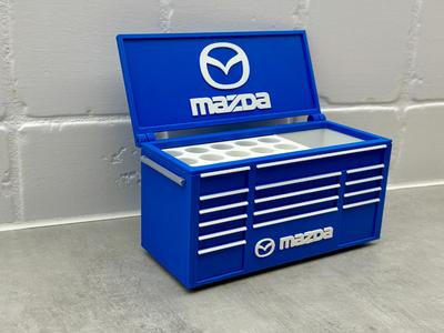Mazda Inspired auto car desk toolbox organizer pen