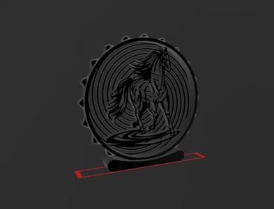Horse Q19 - Quick Print Gift - 2D - NO SUPPORT