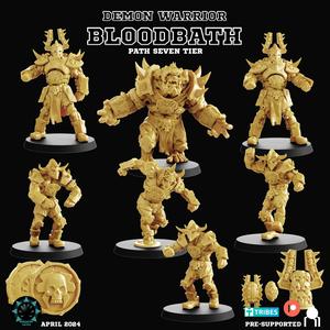 DEMON WARRIOR  - SEVEN - Bloodbath - Fantasy Football