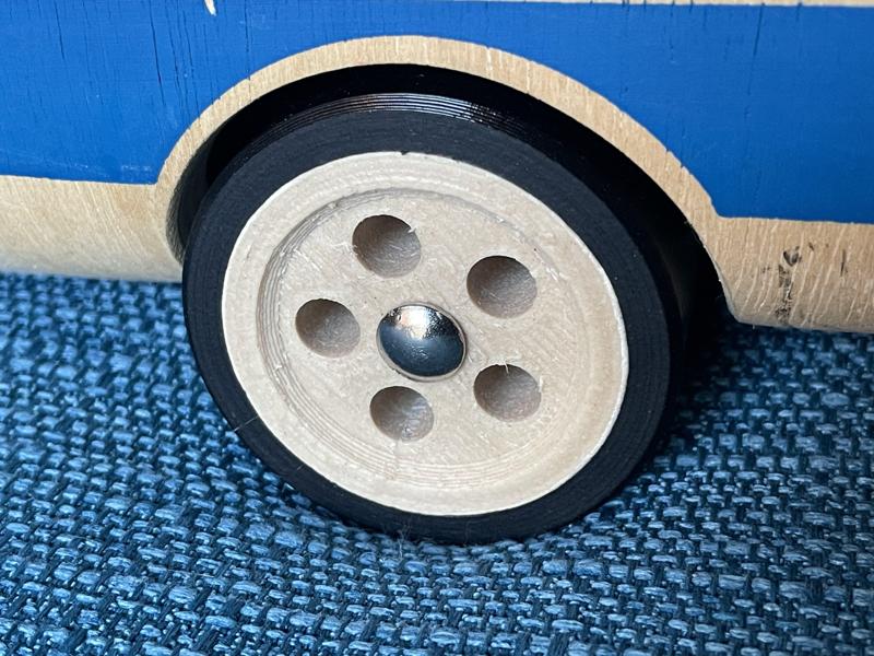 Parametric wheel (soft tire with rim)