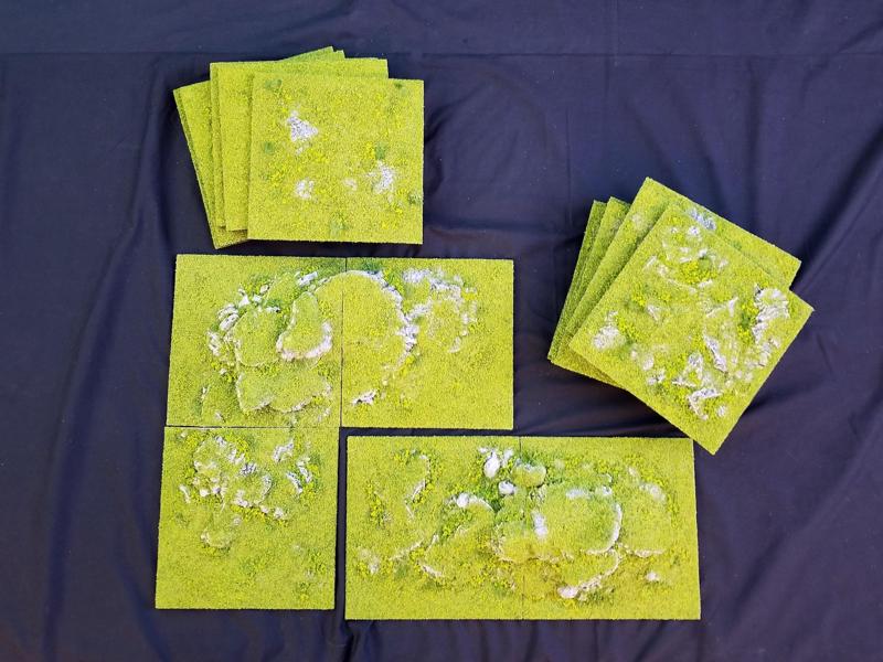 Foothills Set - Rugged Hills Design Master Tiles