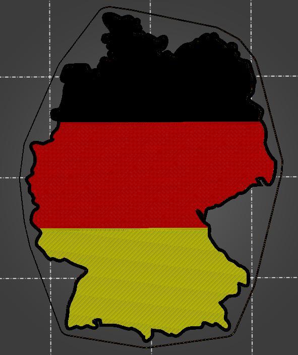 The Map of Germany