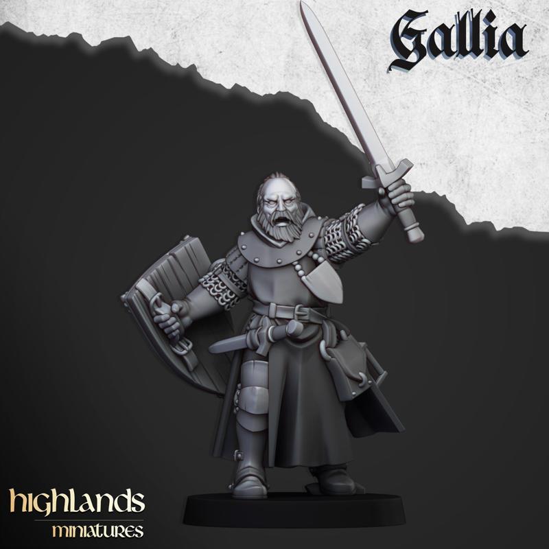 Fantasy Fillers - Hero Questing Knight on Foot - Highlands Miniatures