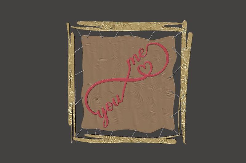 You and Me Infinity - Painting 1 - Gift - Easy and Fast Printing - Painting 1 - Gift - Easy and Fast Printing