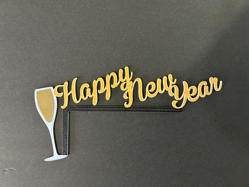 Happy New Year -left