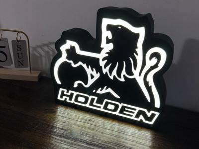 Holden Lion Badge Light: Large Size - Suits RGB