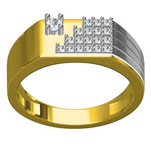 Solitaire Diamond Engagement Ring for Men