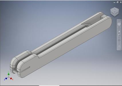 7/32 Hand foiler V2 2mm glass