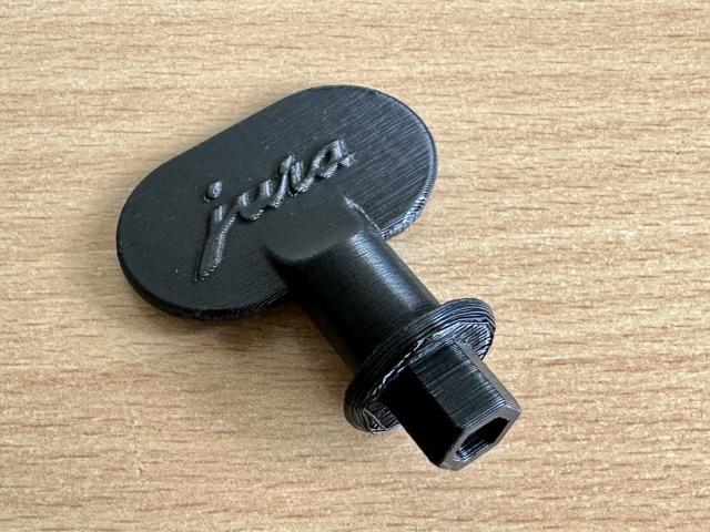 Jura cofee machine milk container tool