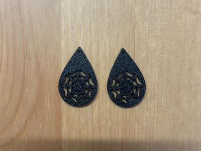Spider Web Earrings