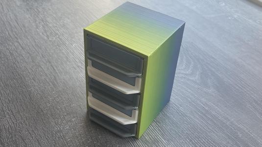 Modular shelving system (Remix Box 05)