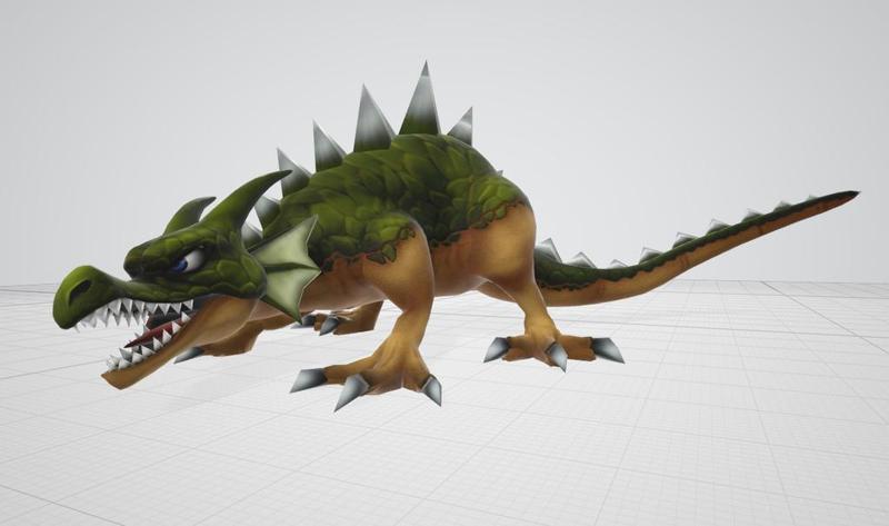 Dragon from Dragon Quest Builders