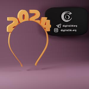 Headband NEW YEAR 2024! // vincha AÑO NUEVO 2024! 08