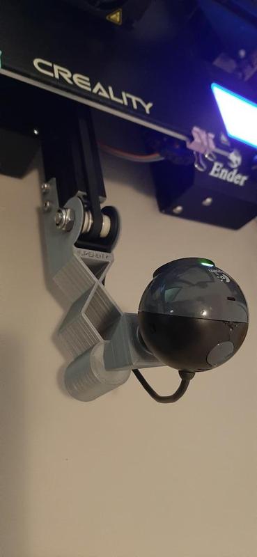 Supporto webcam Logitec C200 per Creality Ender 3