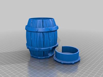 5E Dice Tower Barrel   Grog of the Great Drunk One