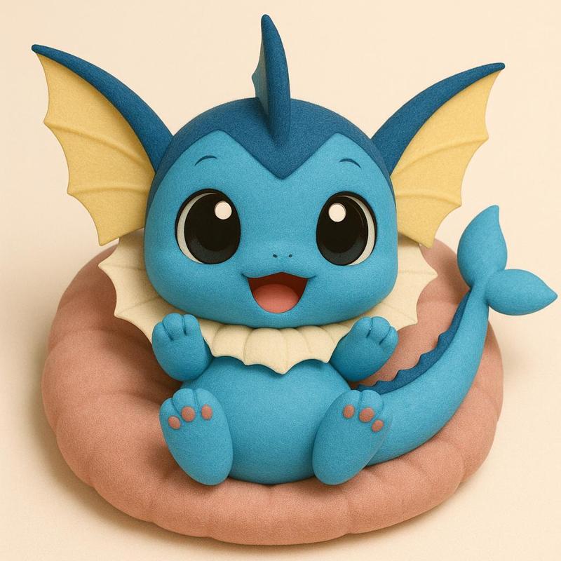 pokemon vaporeon baby chibi