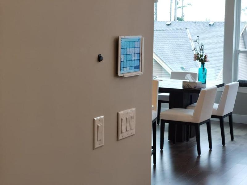 Asymmetrical iPad Wall Mount [ Charge-Enabled / Removable ]