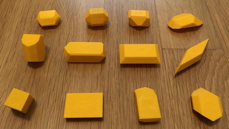 Dana Crystal Models - monoclinic