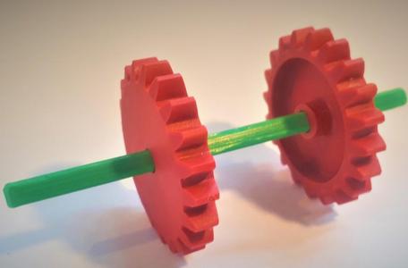 Fischertechnik Achsen